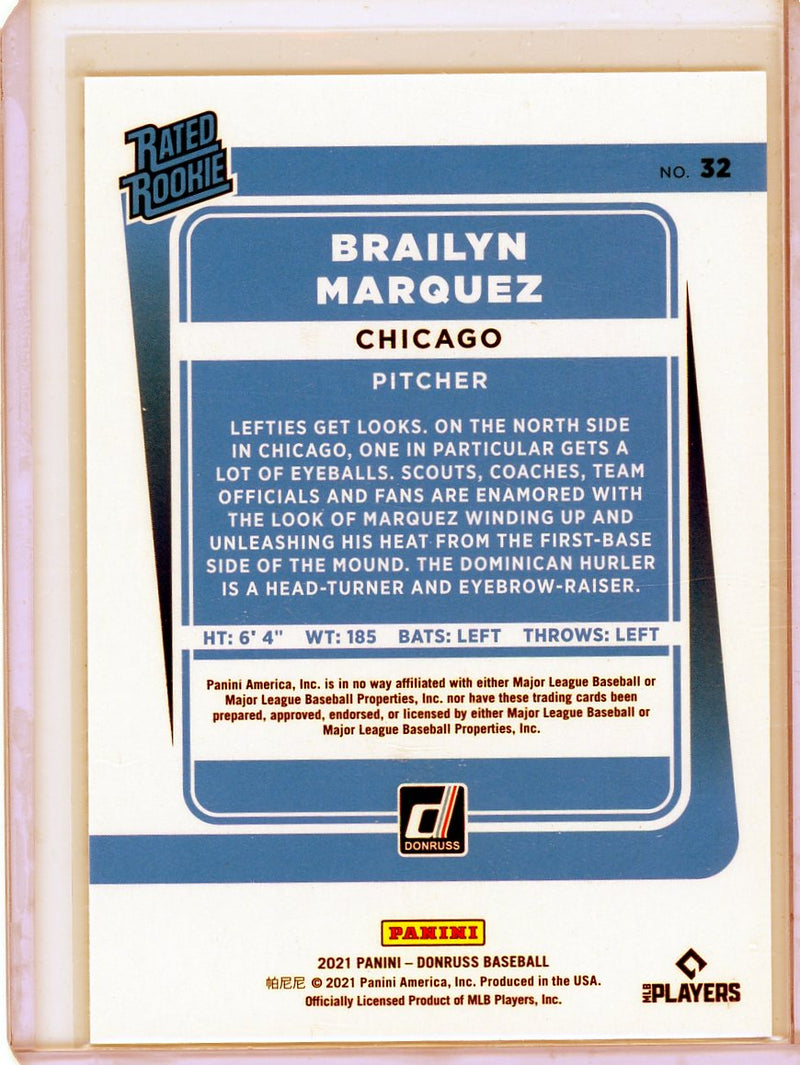Brailyn Marquez - 2021 Donruss
