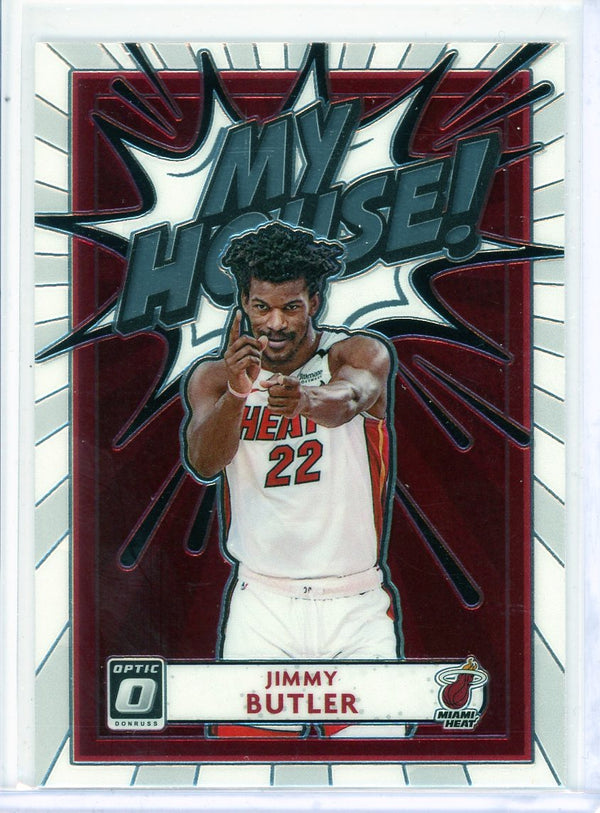 Jimmy Butler - 2020-21 Donruss Optic #6 - My House