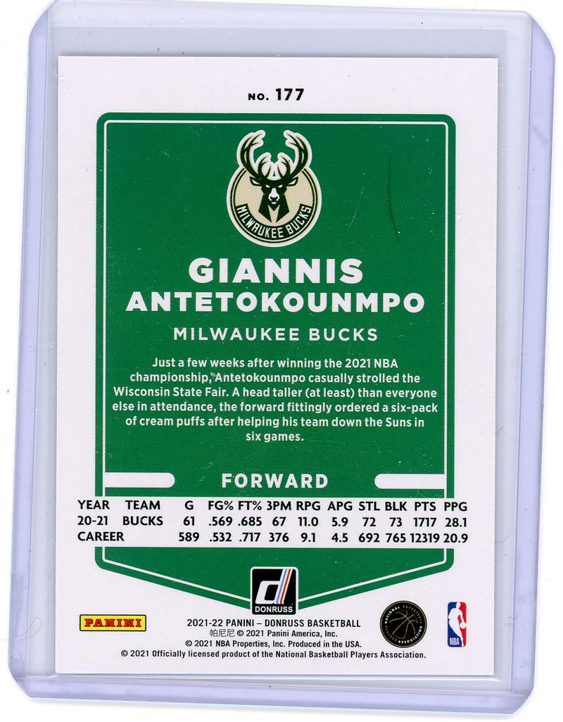 Giannis Antetokounmpo - 2021-22 Donruss