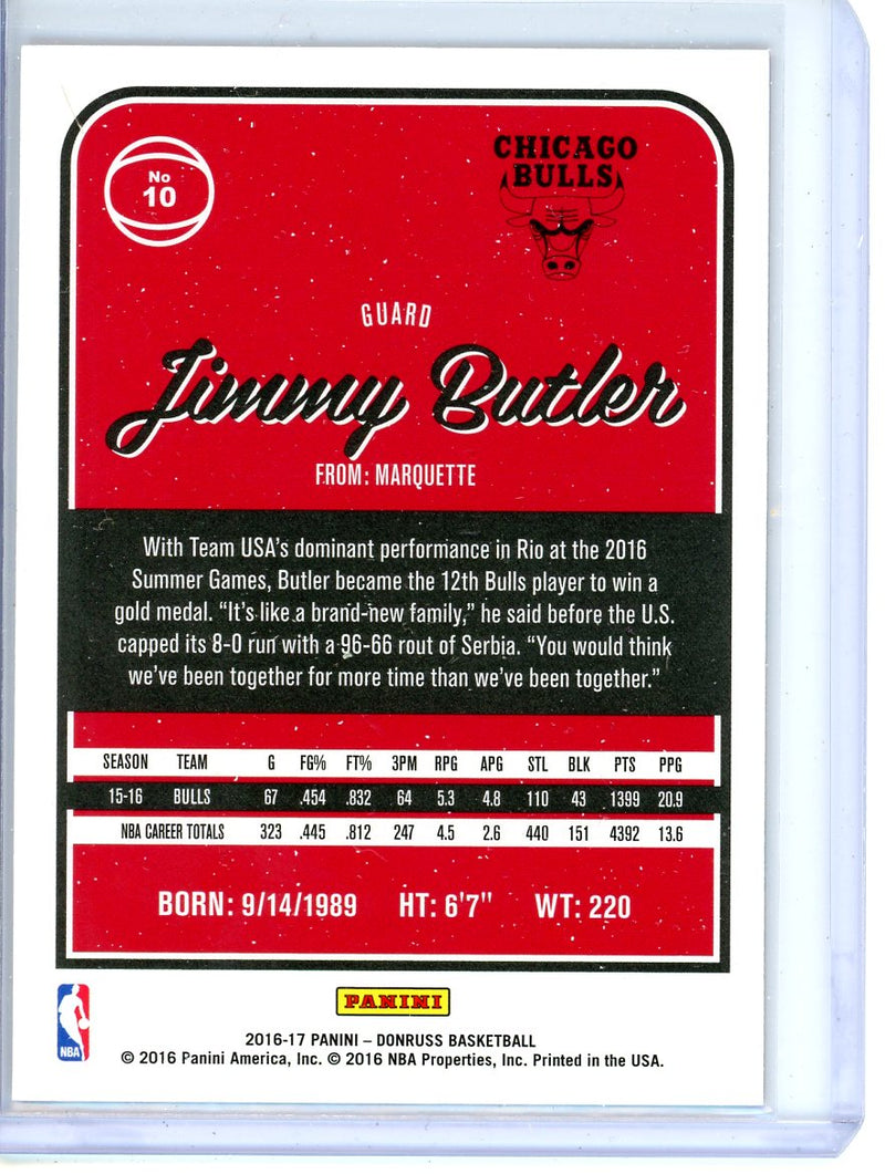 Jimmy Butler - 2016-17 Donruss