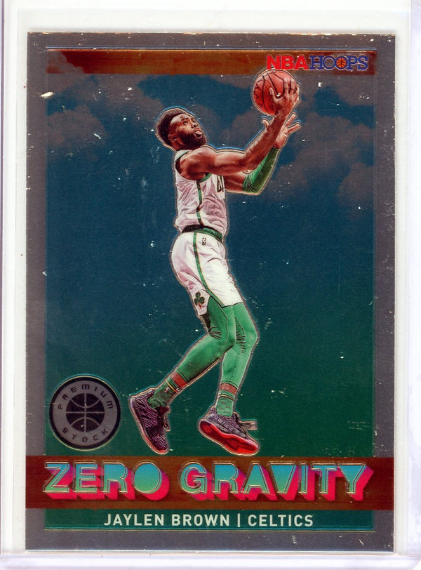 Jaylen Brown - 2019-20 NBA Hoops Premium Stock #13 - Zero Gravity