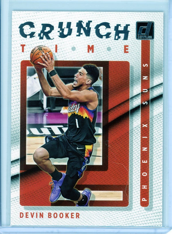 Devin Booker - 2021-22 Donruss Basketball #13 - Crunch Time