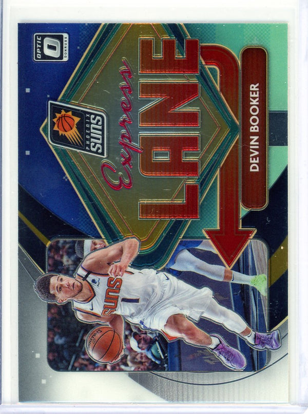 Devin Booker - 2020-21 Donruss Optic #12 - Express Lane