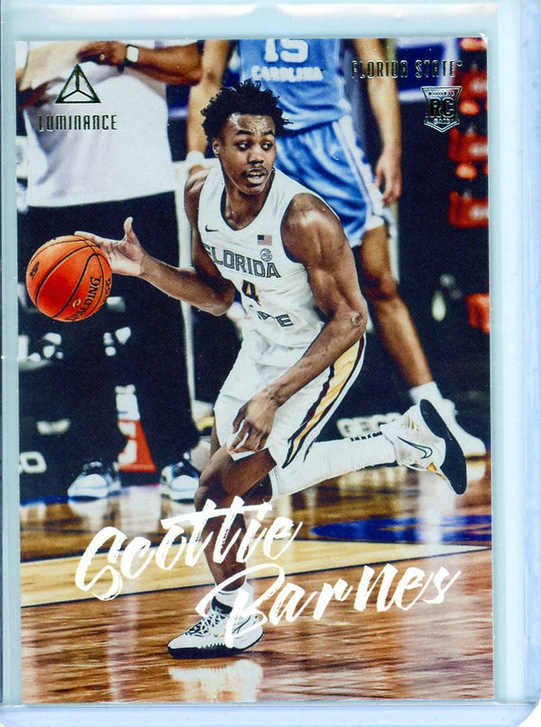 Scottie Barnes - 2021 Chronicles Luminance Draft Picks #82 - Rookie Card