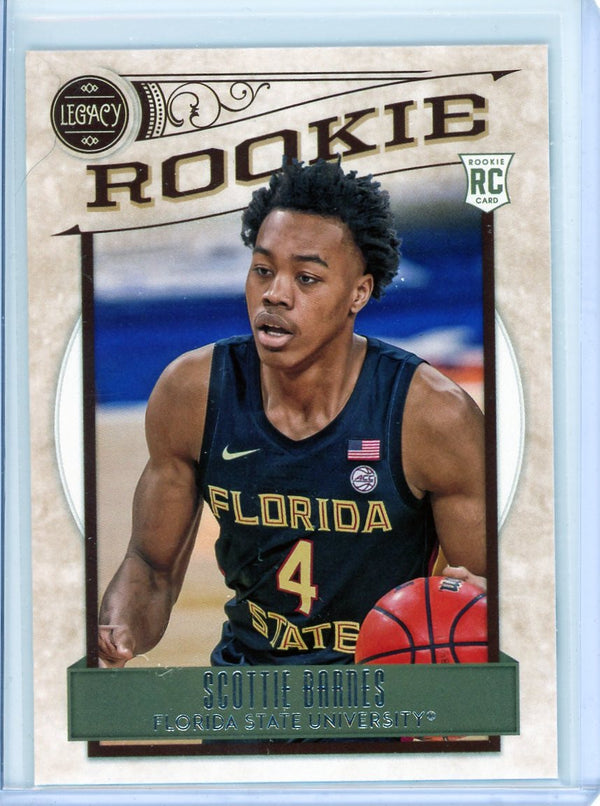 Scottie Barnes - 2021 Chronicles Legacy Draft Picks #341 - Rookie Card