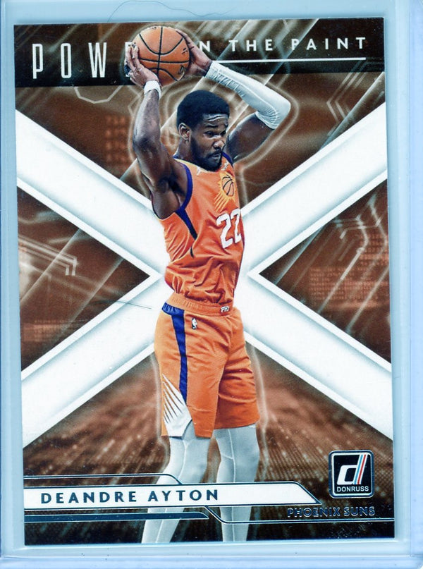 Deandre Ayton - 2021-22 Donruss #8 - Power in the paint