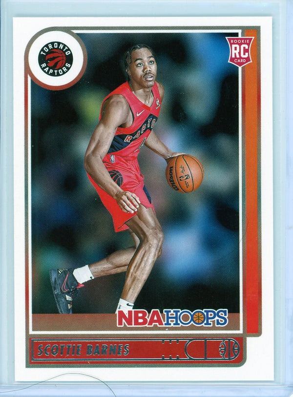 Scottie Barnes - 2021-22 NBA Hoops #227 - Rookie Card