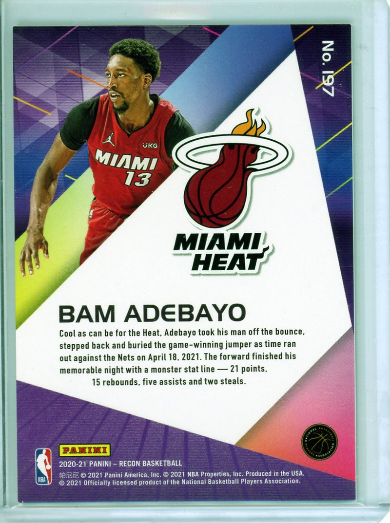 Bam Adebayo - 2020-21 Recon