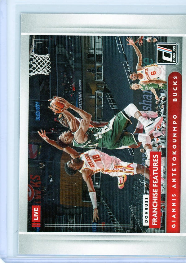 Giannis Antetokounmpo - 2021-22 Donruss #2 - Franchise Features