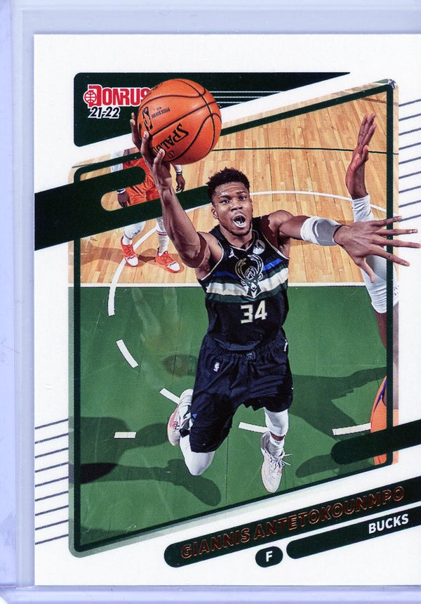 Giannis Antetokounmpo - 2021-22 Donruss #177 - Base