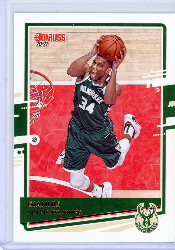 Giannis Antetokounmpo - 2020-21 Donruss #104 - Base