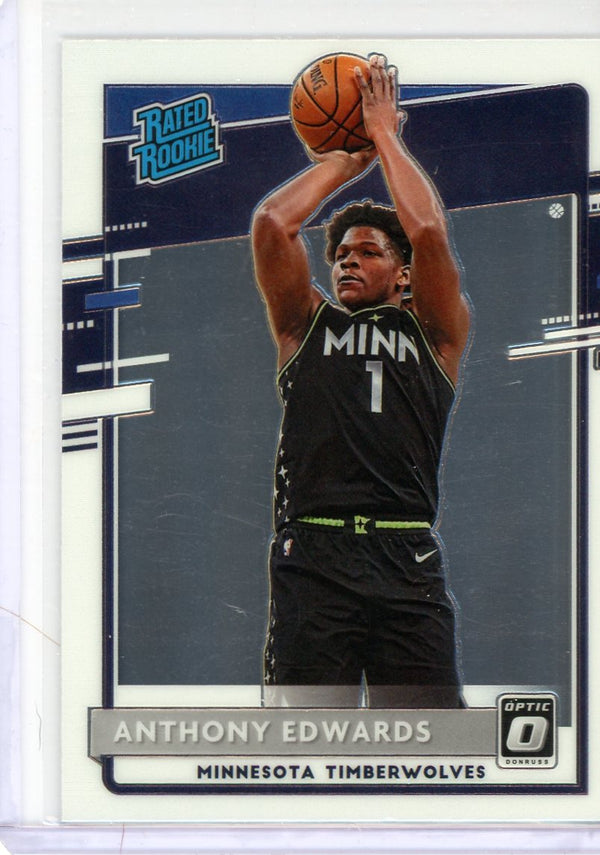 Anthony Edwards - 2020-21 Donruss Optic #151 - Rated Rookie Card