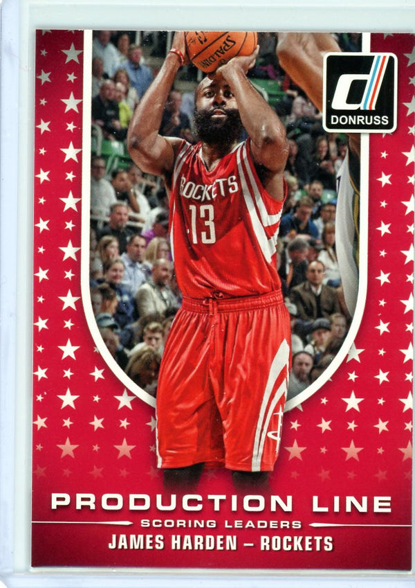 James Harden - 2014-15 Donruss #5 -  Production Line