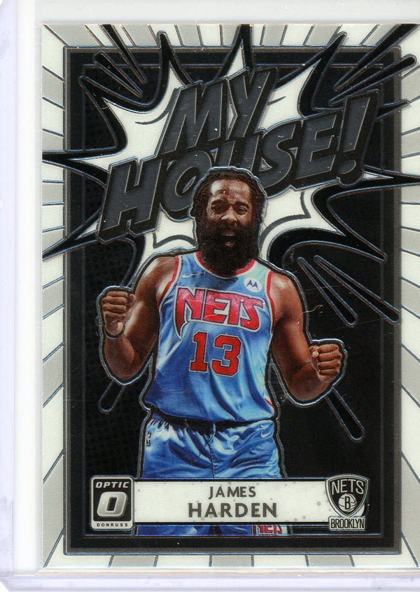 James Harden - 2020-21 Donruss Optic #12 - My House