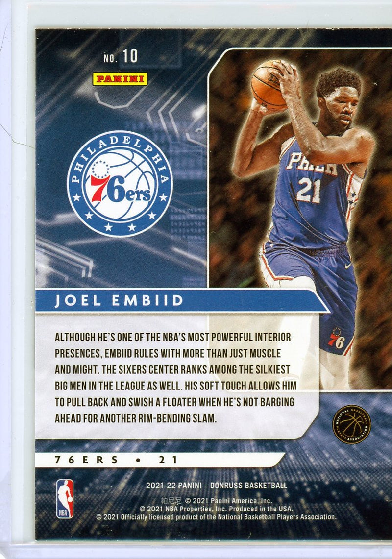 Joel Embiid - 2021-22 Donruss