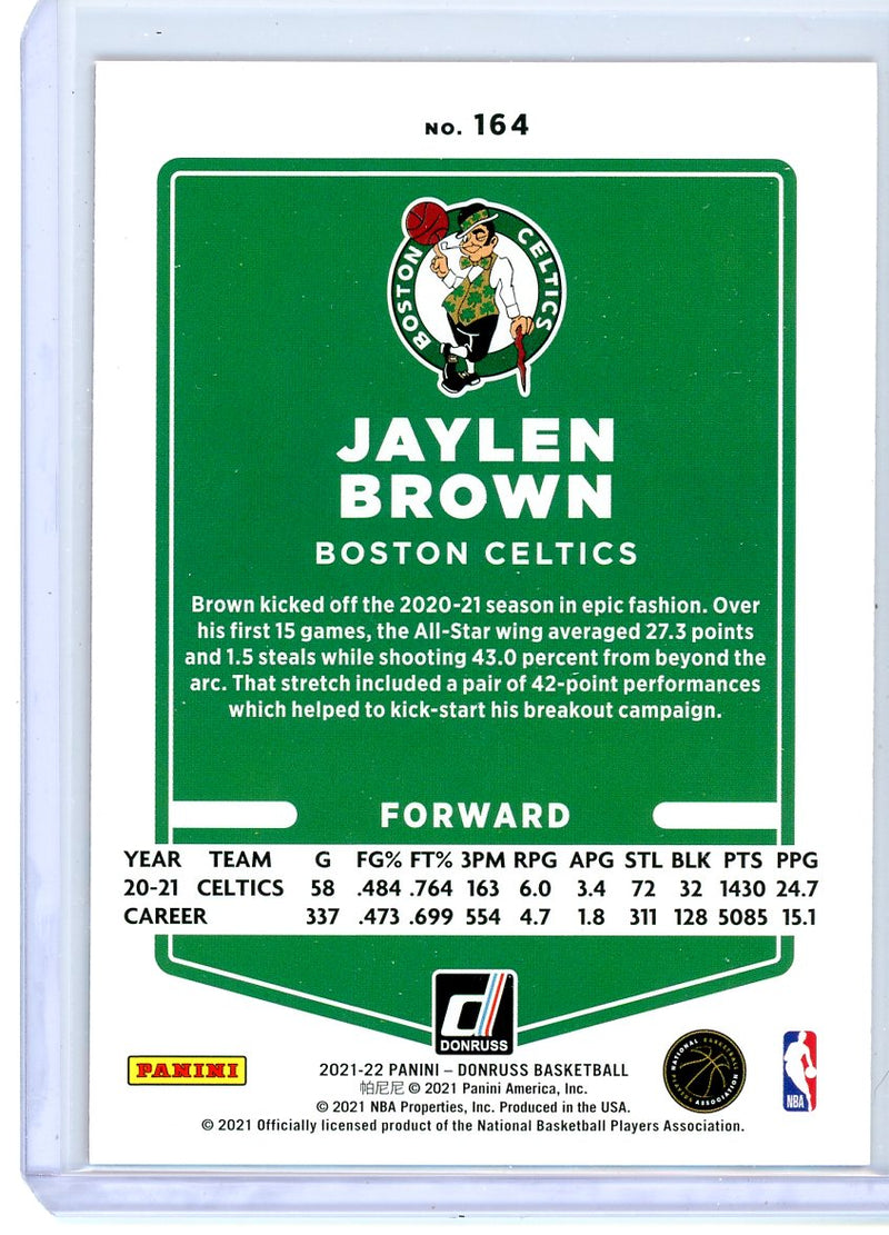 Jaylen Brown - 2021-22 Donruss