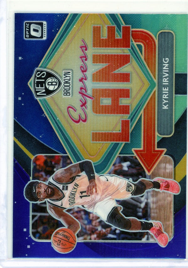 Kyrie Irving - 2020-21 Donruss Optic #10 - Purple Prizm Express Lane