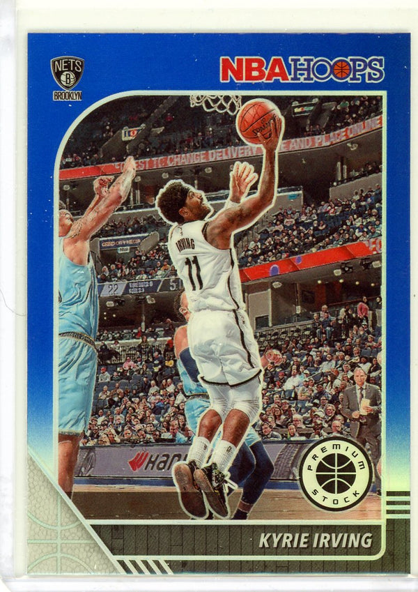 Kyrie Irving - 2019-20 NBA Hoops Premium Stock #11 - Blue Prizm