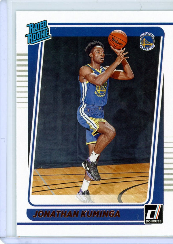 Jonathan Kuminga - 2021-22 Donruss #240 - Rated Rookie Card