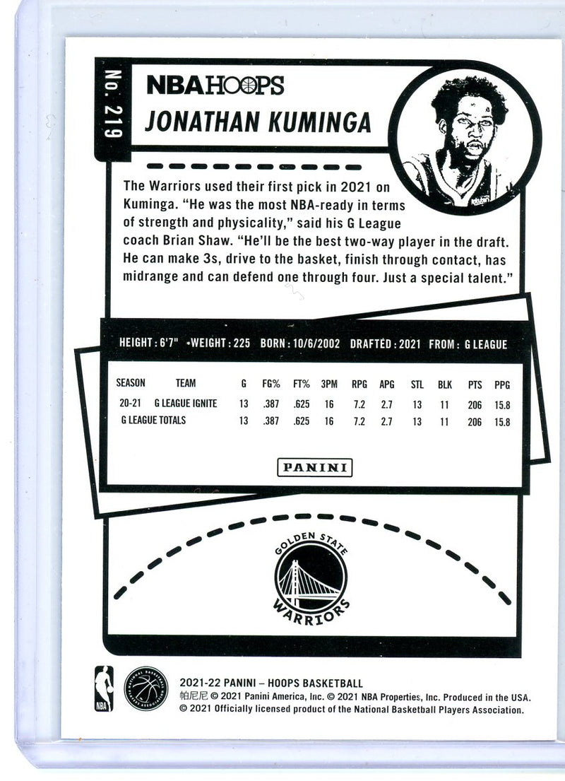 Jonathan Kuminga - 2021-22 NBA Hoops