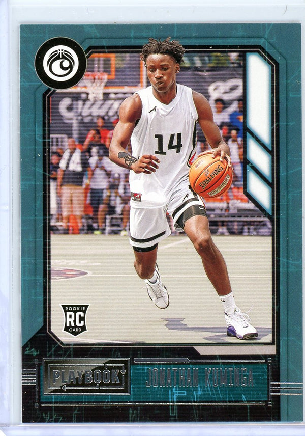 Jonathan Kuminga - 2021 Chronicles Playbook Draft Picks #322 - Rookie Card