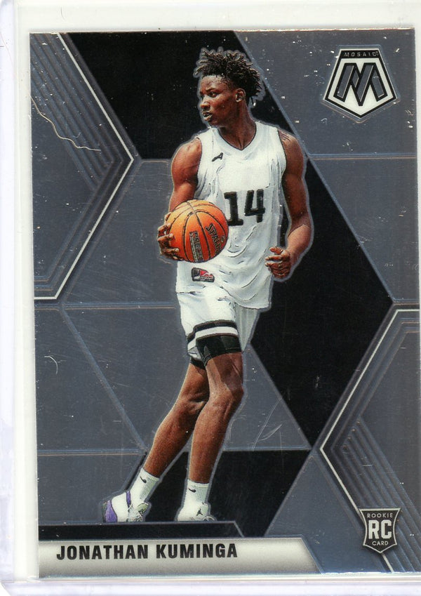 Jonathan Kuminga - 2021 Chronicles Mosaic Draft Picks #255 - Rookie Card