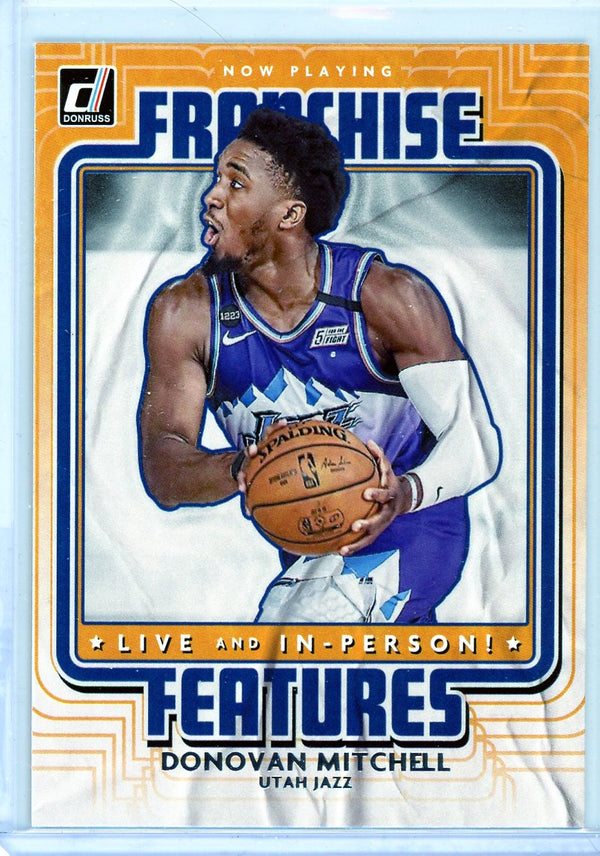 Donovan Mitchell - 2020-21 Donruss #29 - Franchise Features