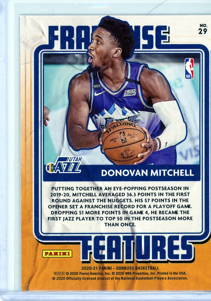 Donovan Mitchell - 2020-21 Donruss