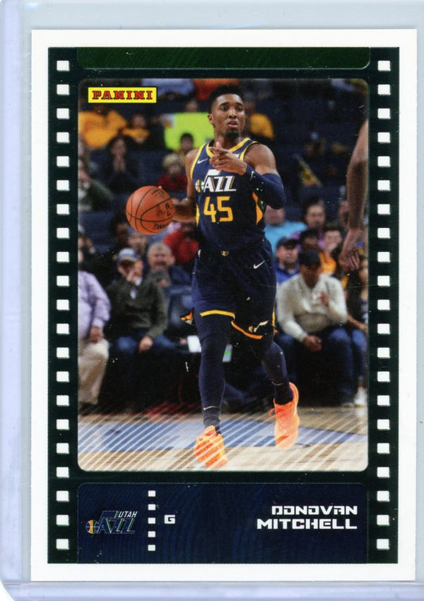 Donovan Mitchell - 2019-20 NBA Sticker & Card Collection #39 - Base