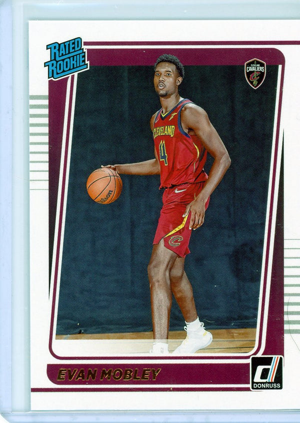 Evan Mobley - 2021-22 Donruss #225 - Rated Rookie Card